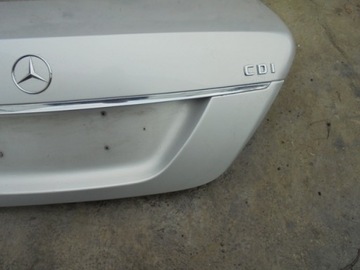 фото thumb №3, Mercedes w221 кришка багажника задня задня комплектна