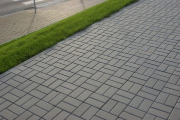 ŚL Kostka Brukowa HOLLAND / PROSTOKĄT 8 cm SZARY