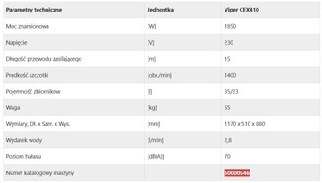 Профессиональный экстрактор VIPER CEX410 НОВИНКА