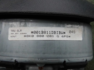 фото thumb №11, Консоль подушки безопасности ремни audi a5 8t оригинал