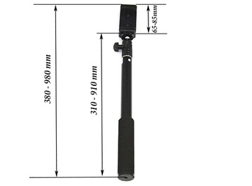 УНИВЕРСАЛЬНАЯ палка для селфи, длина: 38-97см AL, пульт дистанционного управления