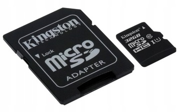 КАРТА ПАМЯТИ MICRO SDHC 32 ГБ KINGSTON ADAPTER SD