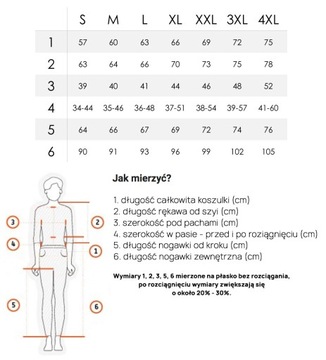 Bielizna Termoaktywna Termiczna z WEŁNY MERYNOSA Getry Kalesony C+ 4XL czar