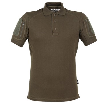 Texar KOSZULKA POLO ELITE PRO Zielona OLIVE - L