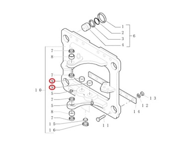 ВТУЛКА В САНЯХ KONIK CASE NH 83910645 70x80x31,5