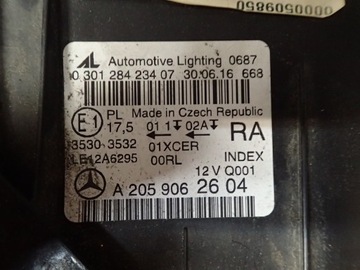 фото thumb №3, Лампа лампи перед mercedes c клас w205 повний led