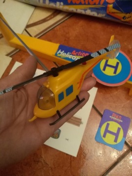 PIKO ACTION HELICOPTER - VINTAGE TOYS RETRO UNIKAT