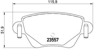 ДИСКИ MIKODA 0734 GT, КОЛОДКИ FORD MONDEO III MK3