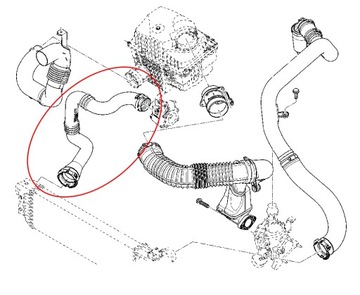 фото thumb №5, Шланг труба інтеркулер renault master iii 2010-
