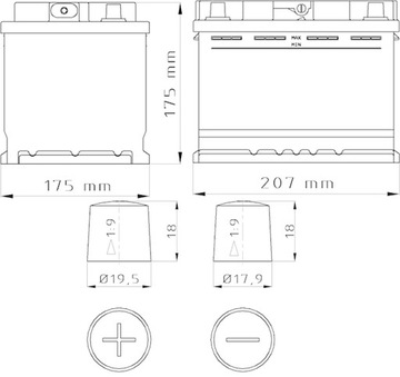 АККУМУЛЯТОР FIAMM TITANIUM PRO L1B44 44 Ач 420А