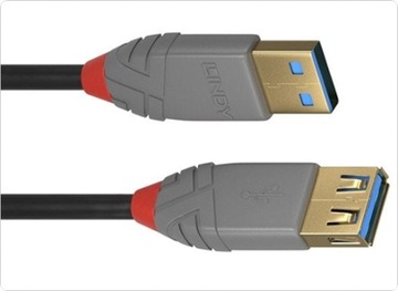 LINDY 36763 Удлинительный кабель USB 3.2 типа A, 3 м