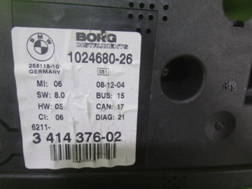 фото thumb №4, Спідометр  прилади bmw x3 e83 2.0 d англієць 3414376