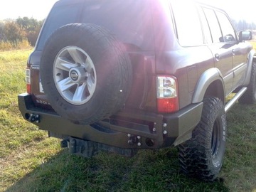 фото thumb №6, Nissan patrol y61 gu4 бампер зад na колесо +бесплатно