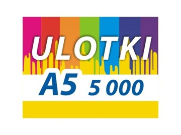 ЛИСТОВКИ А5 5000 шт 130г ЛИСТОВКА СУПЕР КАЧЕСТВО