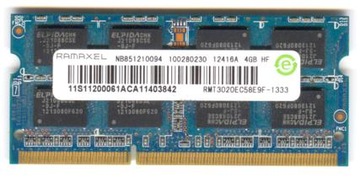 СДЕЛКА DDR3 RAMAXEL 4 ГБ RMT3020EC58E9F-1333