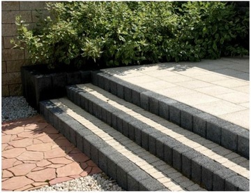 PALISADA NOSTALIT 130 cm OBRZEŻE Prostokąt Wysoka
