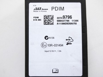 фото thumb №3, Модуль pdim 22739796 opel zafira c