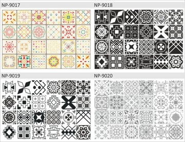 наклейки на плитку, плитка на стены, 10см х 10см