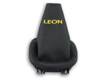 SEAT LEON 99-05 КОЛОКОЛЬЧИК ПЕРЕКЛЮЧЕНИЯ ПЕРЕДАЧ КОЖАНЫЙ ТЮНИНГ