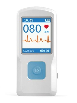 Monitor EKG, puls, tętno, zaburzenia rytmu serca + przewodnik EKG