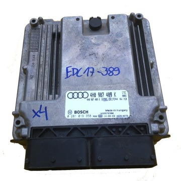 фото thumb №1, Ecu audi a8 4.2tdi 4h0907409k 0281019358