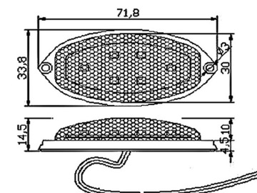 СВЕТОДИОДНАЯ ЛАМПА 6 SMD освещения Лодзь ЯХТА 12V 24V RS