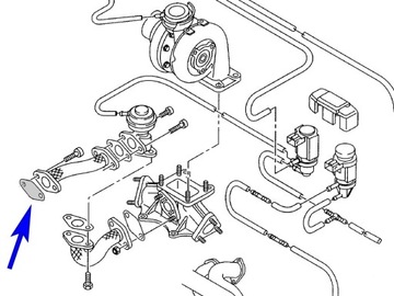 Zaślepka EGR VW Audi Seat Skoda V6 2.5 TDI AKE BAU
