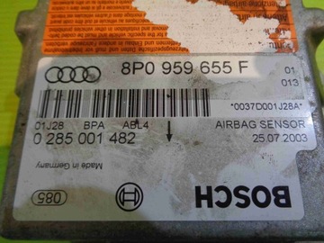 фото thumb №2, Audi a3 8p ii 03 датчик модуль подушка безопасности