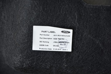 фото thumb №4, Правый обшивка обивка багажника b-max av11-r31148