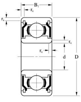 Łożysko do Saeyang Marathon Strong MicroNX 8x14x4 mm