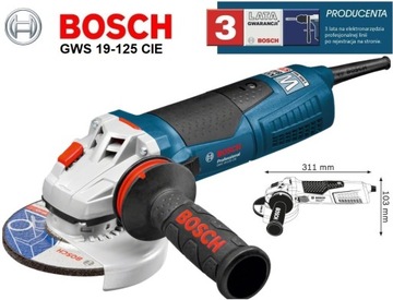 Угловая шлифовальная машина 1900 Вт Bosch GWS 19-125 CIST