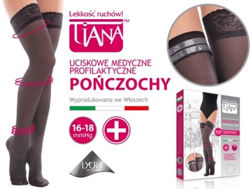 Uciskowe profilaktyczne pończochy 16-18 mmHg