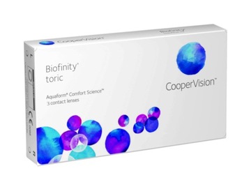 Торические линзы Астигматизм BIOFINITY TORIC 3 шт.