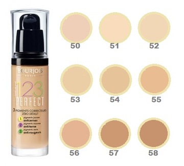 Bourjois 123 Perfect Foundation 51 Светлая ваниль