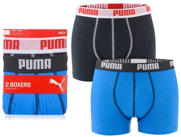 МУЖСКИЕ БОКСЕРЫ PUMA ИЗ ХЛОПКА, 2 ПАКЕТА, 2 ПАРЫ S