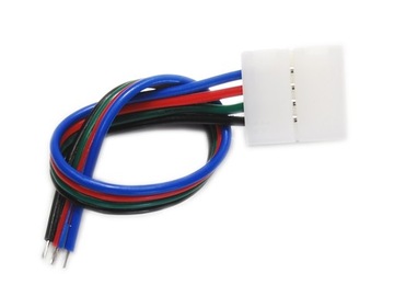 SUPER Złączka POJEDYNCZA do Taśmy RGB LED 10mm