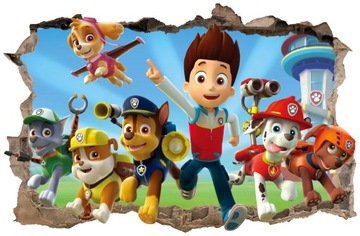 НАСТЕННЫЕ НАКЛЕЙКИ PAW PATROL Hole 58 115x75 см