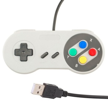 ПАД ДЛЯ ПК SNES РЕТРО USB-КОНТРОЛЛЕР ГЕЙМПАДА