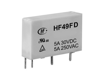 Реле HF49-05-1H11T 5В 5А/250В SPST-NO