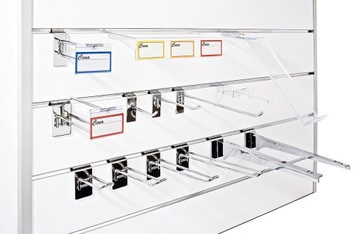 ЦЕНА ПОЛКА 24x12 PLEXI МАГАЗИН ПАНЕЛЬ b1