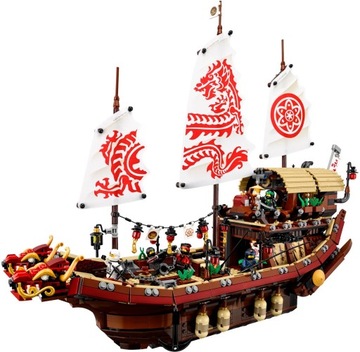 LEGO NINJAGO 70618 ЖЕМЧУГ СУДЬБЫ корабль корабль