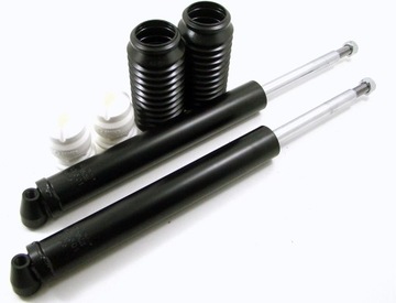 Амортизатори x2 перед +відбійники +захисні накладки smart city-coupe fortwo фото №1