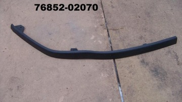 Toyota corolla 08- планка спойлер левый бампер перед фото №1