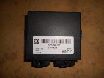 Комп'ютер блок керування zf e модуль коробки коробки передач daf xf 105 6041322044 sw.1.8 фото №1