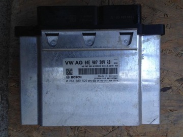 Комп'ютер двигуна vw polo 6r 04e907309ab фото №1