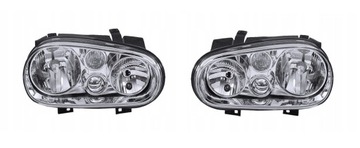 Фара лампа перед vw golf iv 98-03 комплект l+p фото №1