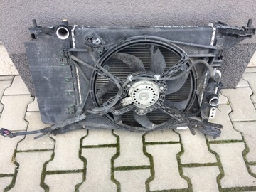 Meriva b 1.4 e радиатор вентилятор комплект фото №1