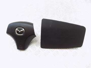 Подушки подушка безопасности водителя пассажира mazda 6 vi 02-08 фото №1