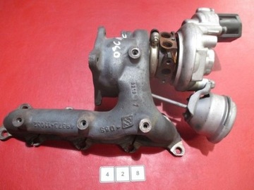 Seat vw 1.4 tsi турбина турбонагнетатель 49373-01004 фото №1