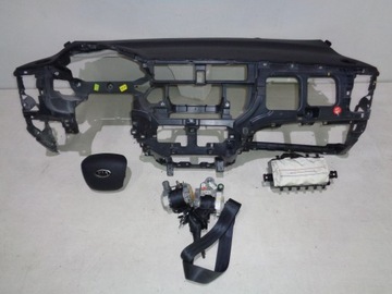 Kia rio панель консоль подушки подушка безпеки ремені комплект фото №1